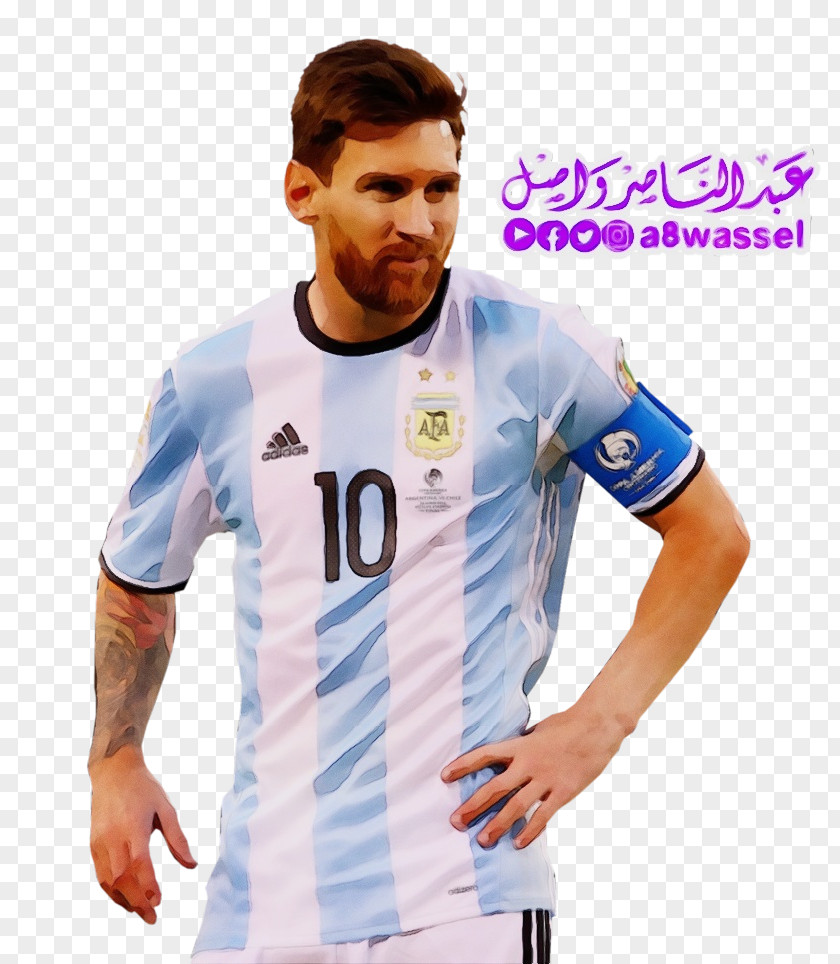 Sports Jersey Uniform Messi Cartoon PNG