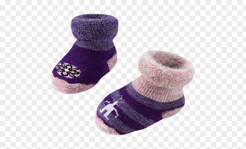 Baby Socks Smartwool Sock Shoe Purple PNG