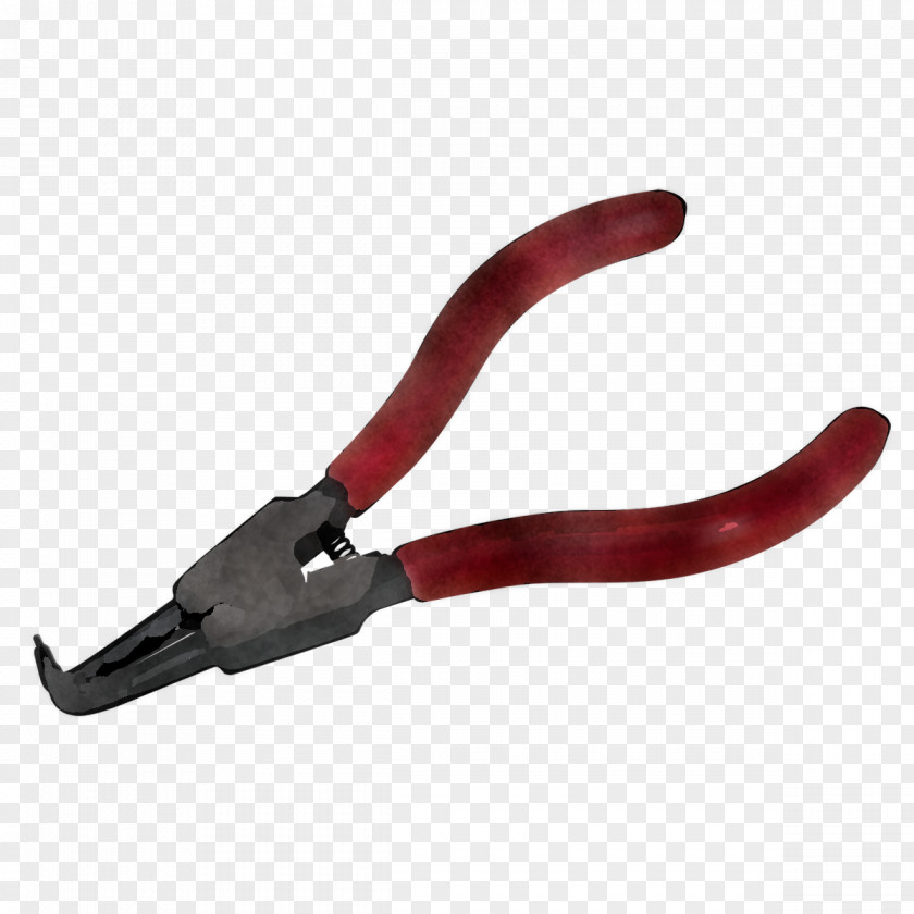 Diagonal Pliers Wire Stripper Nipper Tool PNG