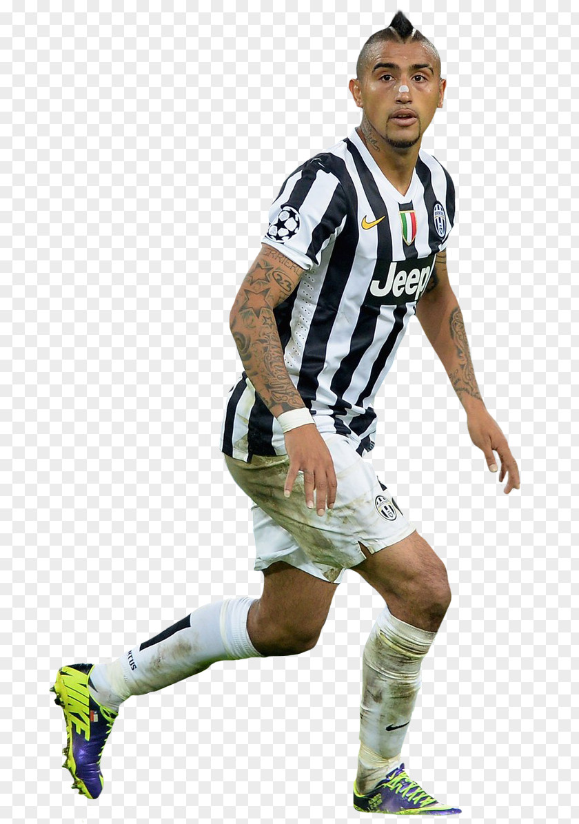 Juve Arturo Vidal Juventus F.C. Wikipedia Rendering Football Player PNG