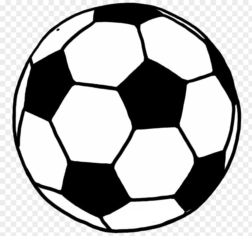 Football Clip Art Line Drawing Image PNG