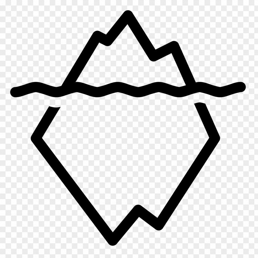 Iceberg Symbol Clip Art PNG