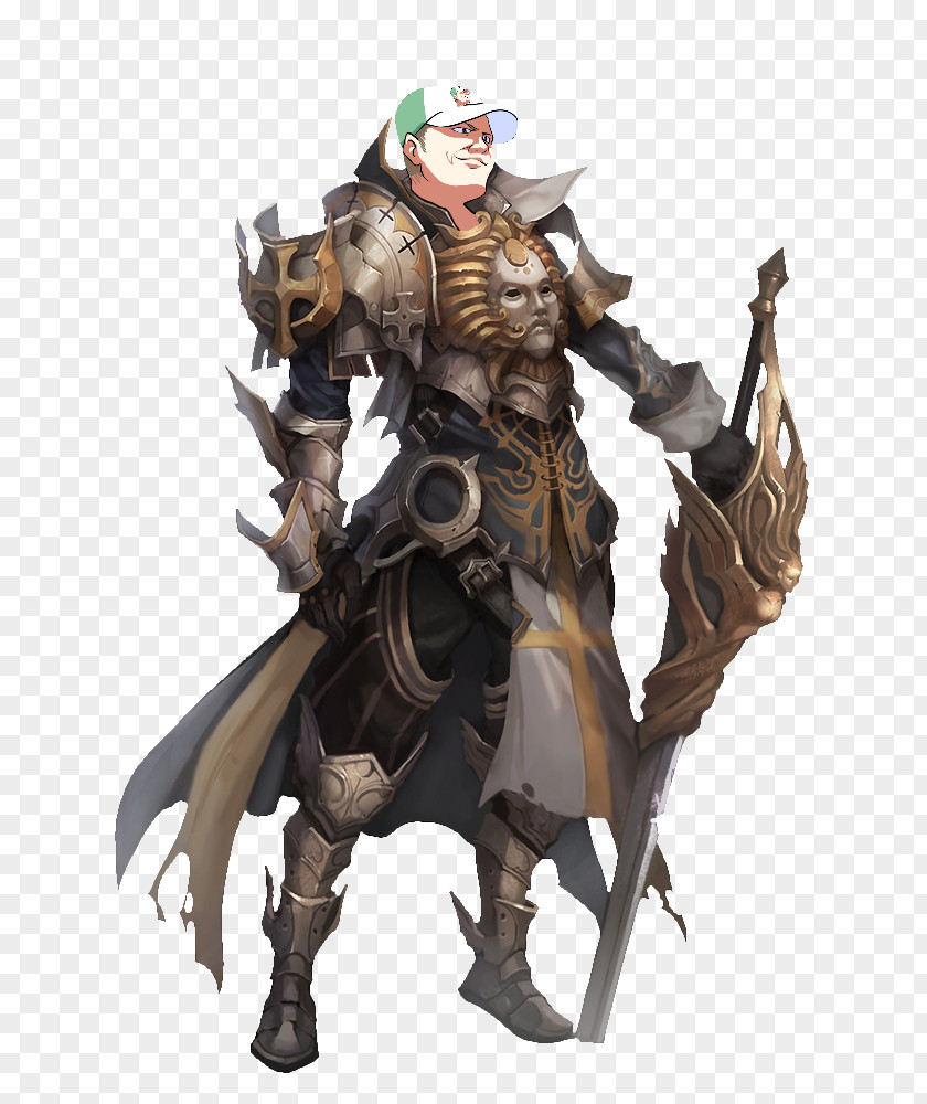 Knight Armour Dungeons & Dragons Crusades Concept PNG