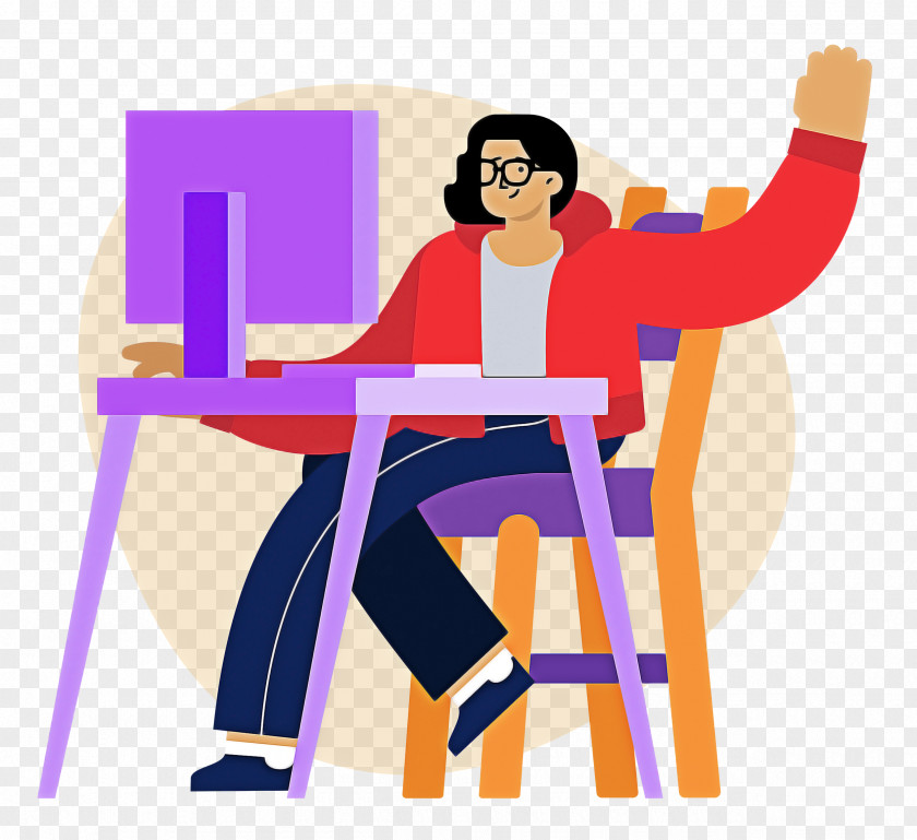 Working Work Desk PNG