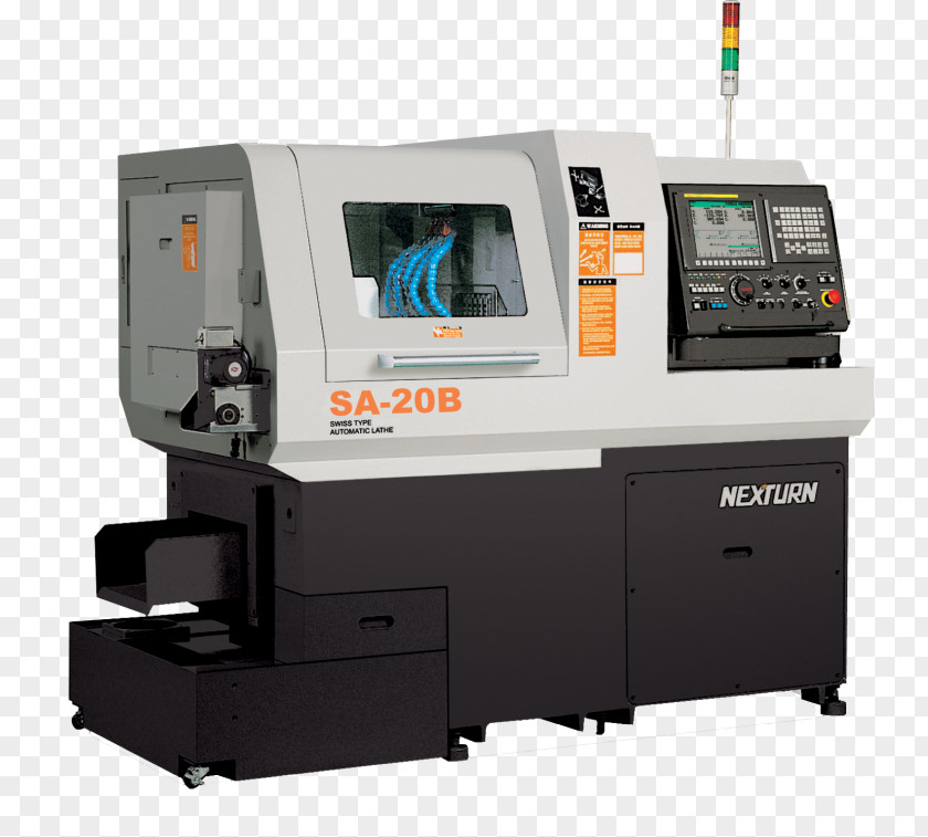 Cnc Machine Tool Computer Numerical Control Lathe Turning PNG