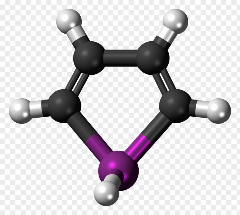 Molecule Symbol Thiophene Heterocyclic Compound Organic Electron Density Chemical PNG