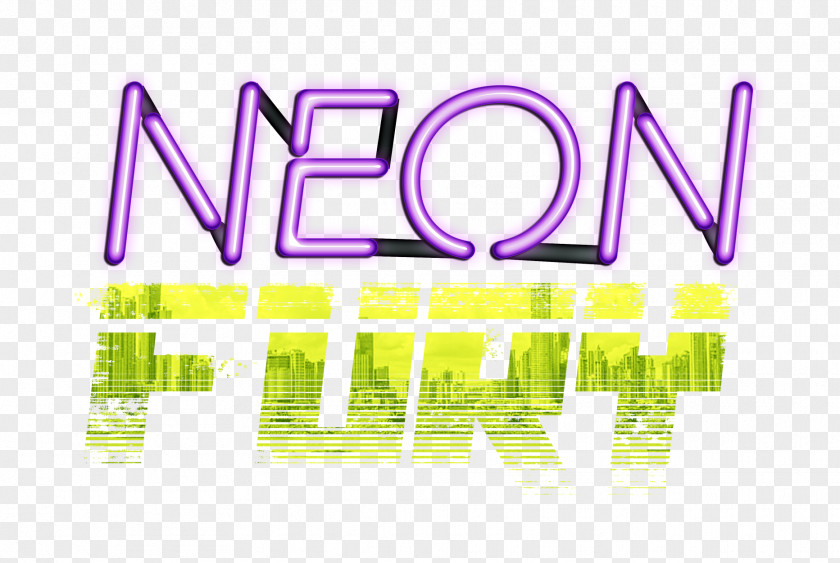 Neon Video Game Controller Logo Brand Product Design Font PNG