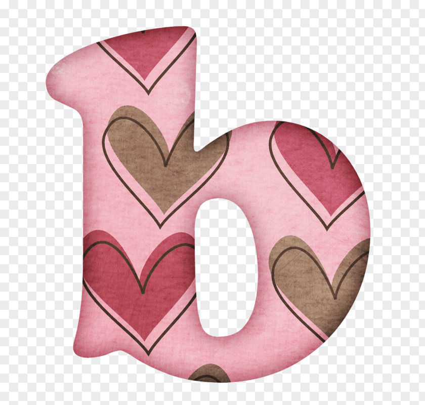 Symbol Pink Heart Font Pattern PNG