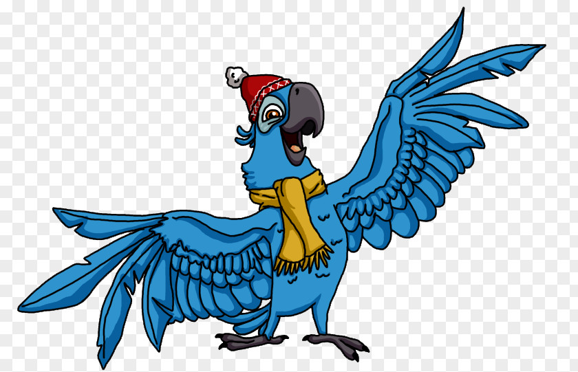 Blu From Rio Macaw Parrot Beak Bird PNG