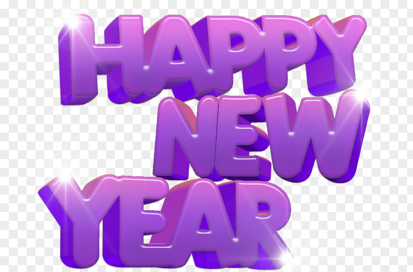 Happy New Year HD Years Day Clip Art PNG