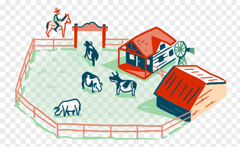 RANCH American Frontier Commercial Clip Art PNG