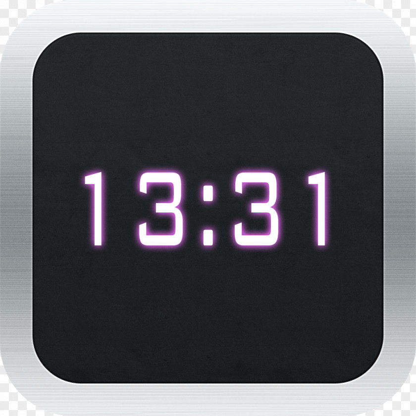 Alarm Clock Radio Display Device PNG