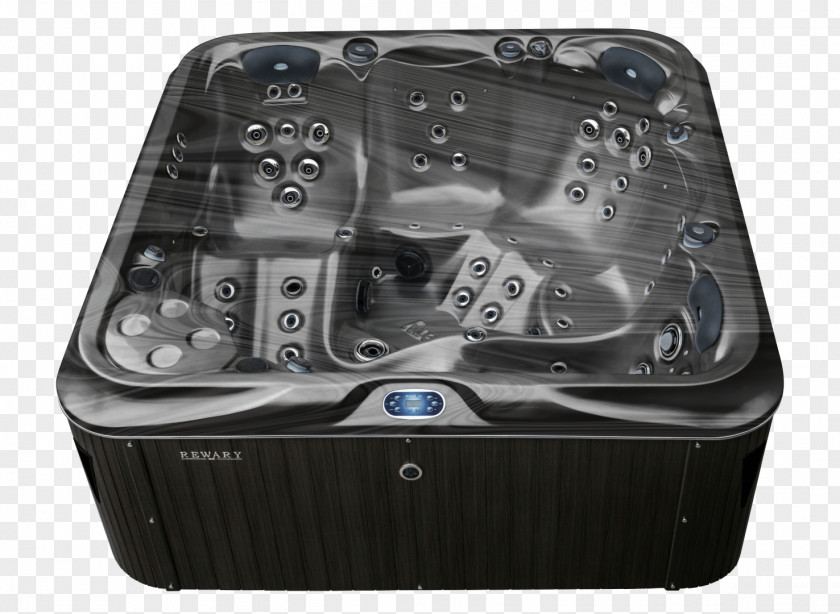 Black Marble Hot Tub Spa Sapphire Plastic Electronics PNG