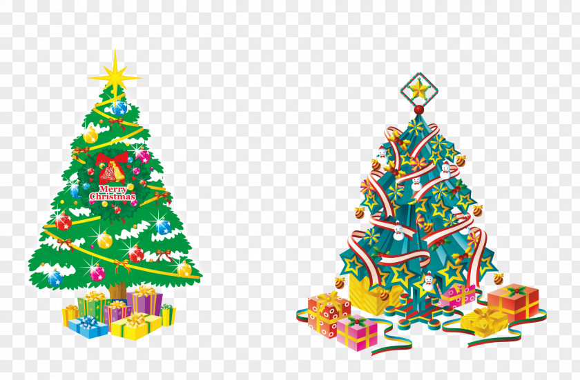 Christmas Tree Decoration Stock Image Santa Claus Illustration PNG