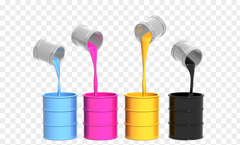 Color Paint Bucket India Industry Manufacturing Coating PNG