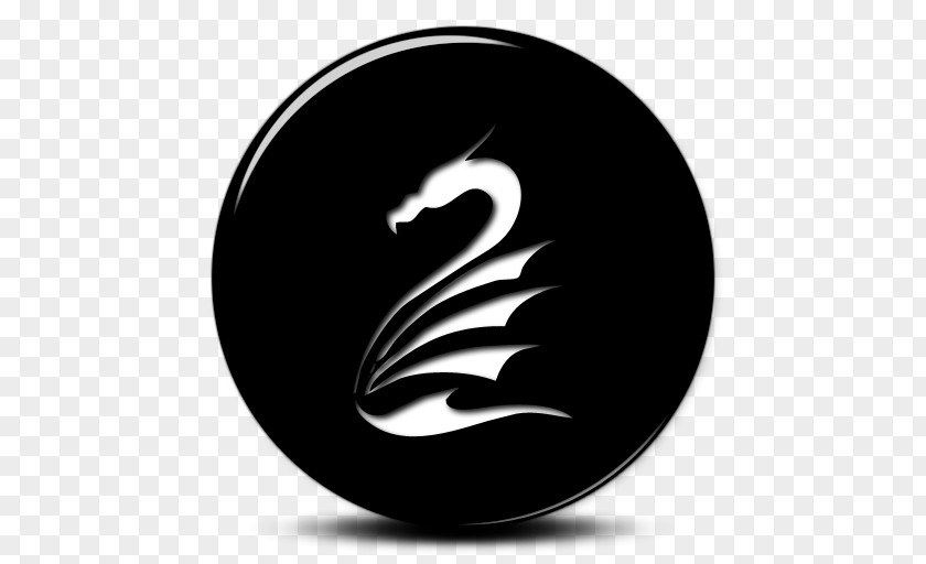 Dragon Symbol Button Clip Art PNG