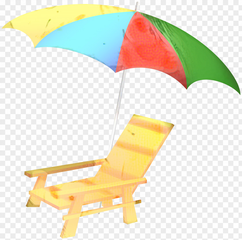 Folding Chair Beach Cartoon PNG