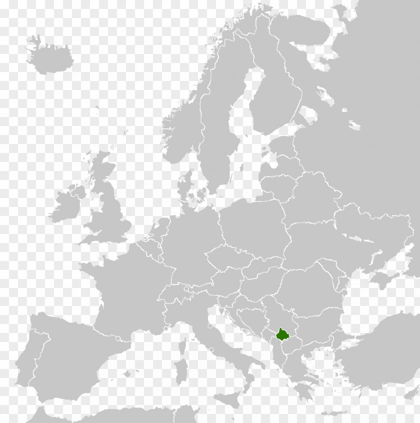 Map Europe Blank Locator PNG