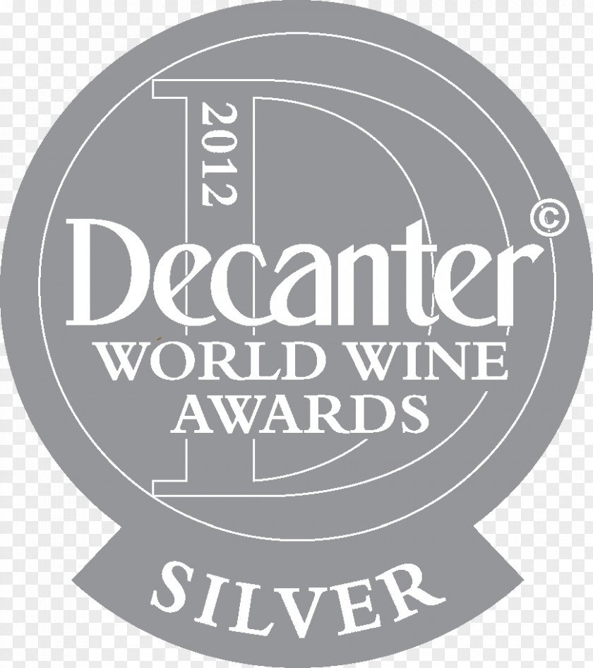 Wine Competition Decanter Medal Silver PNG