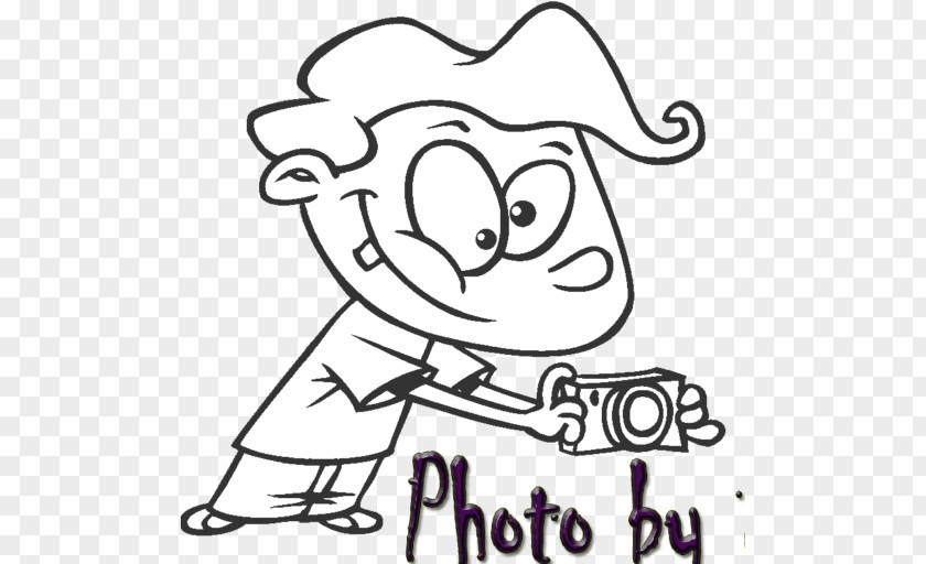 Camera Black And White Clip Art Coloring Book Drawing Line PNG