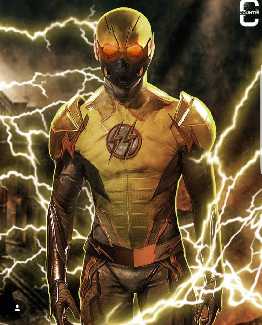 Flash The Eobard Thawne Superhero Crisis On Earth-X PNG