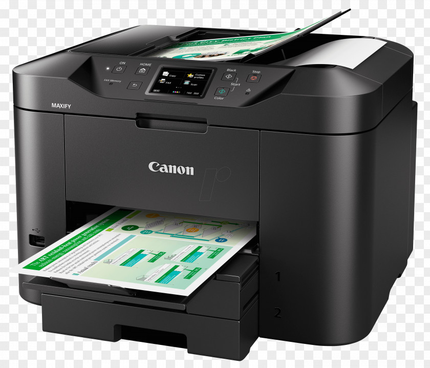 Inkjet Multi-function Printer Canon Printing PNG