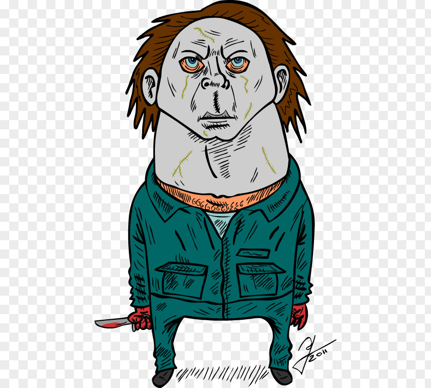 Jason Voorhees Michael Myers Drawing Caricature Art PNG