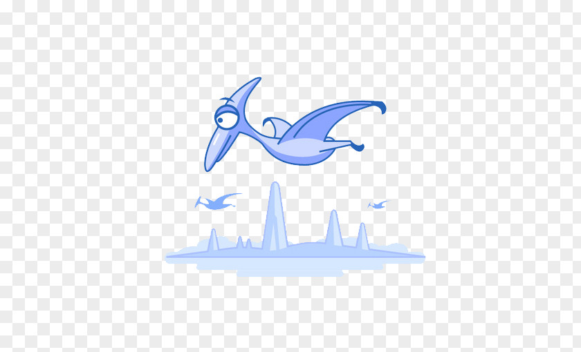 Pterosaurs Design Illustration Dolphin PNG