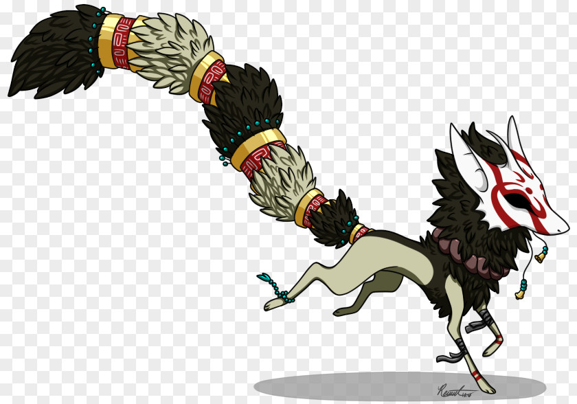 Rooster Illustration Cartoon Pet Legendary Creature PNG