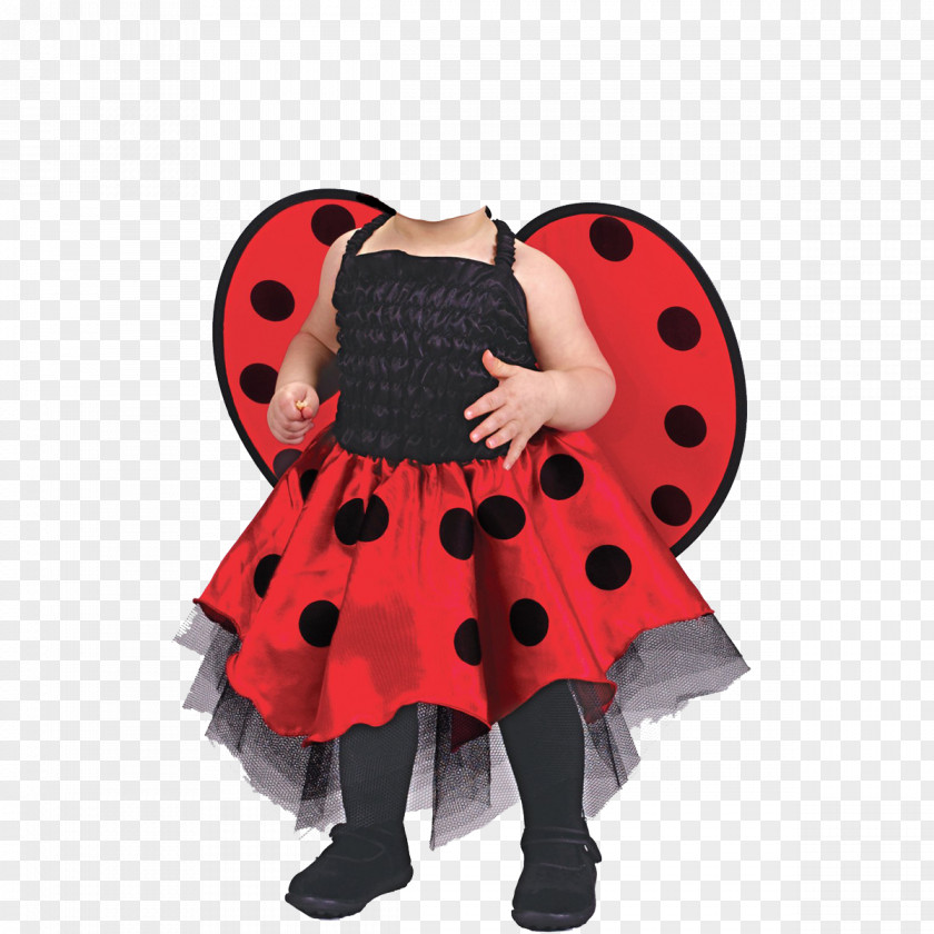 Suit Costume Polka Dot Child Dress PNG