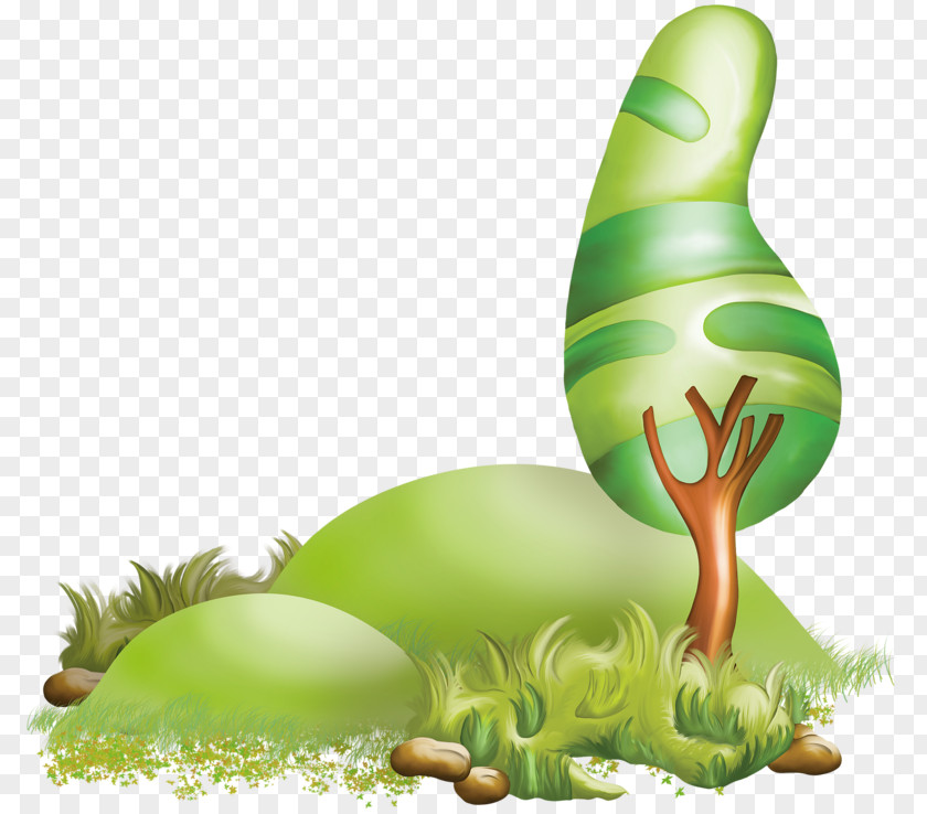 Glade Tree Collage Clip Art PNG