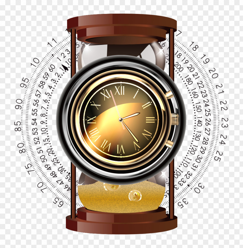 Clock Hourglass Watch Time PNG