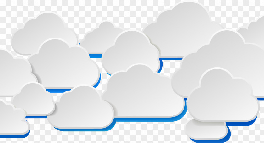 Elegant Vector Clouds PNG