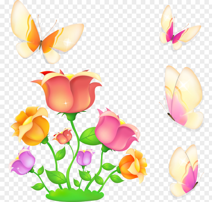 Flower Rose Floral Design Drawing Clip Art PNG