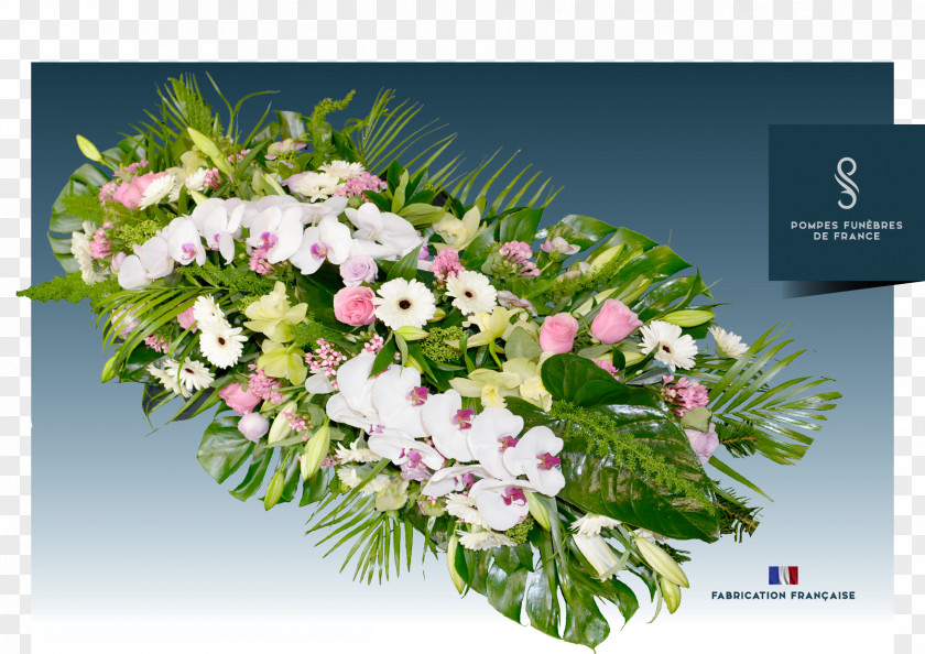 Funeral Floral Design Flower Bouquet Pompa Funebre Coffin PNG