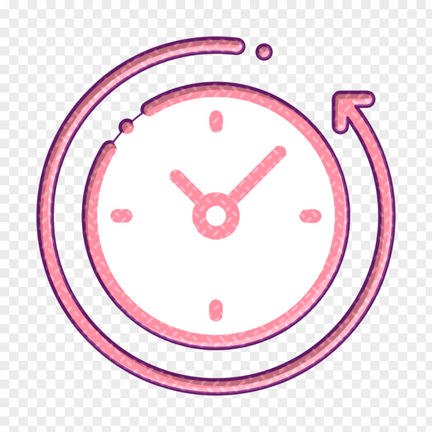 Time Icon Clock Back In PNG
