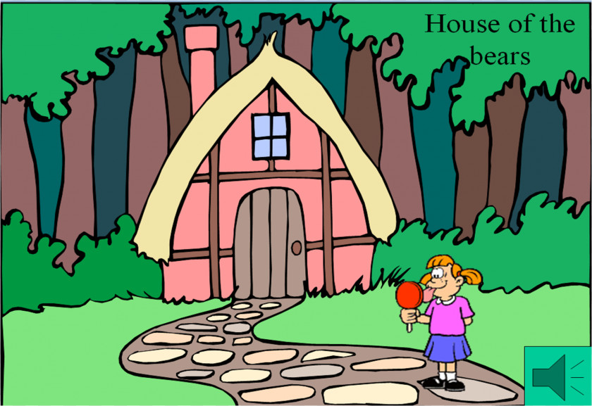 Animated House Cliparts Goldilocks And The Three Bears Gingerbread Animation Clip Art PNG