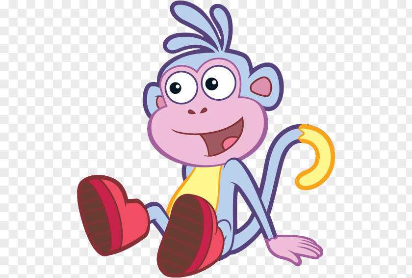 Cartoon Monkey Swiper Boots The Monkey! Shoe Clip Art PNG
