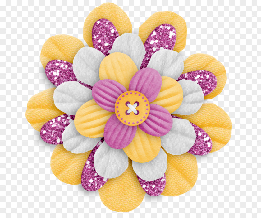 Flower Paper Sticker Clip Art PNG