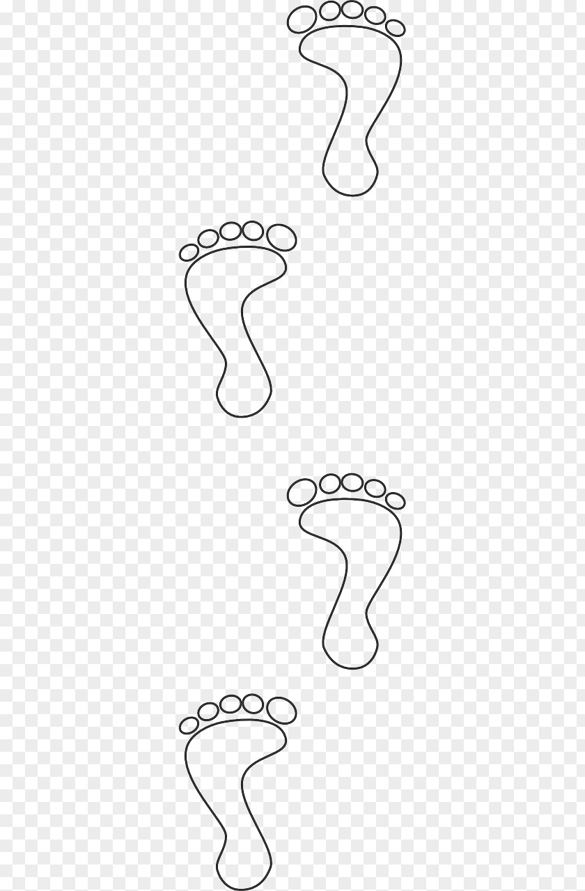 Footprints Foot Clip Art PNG