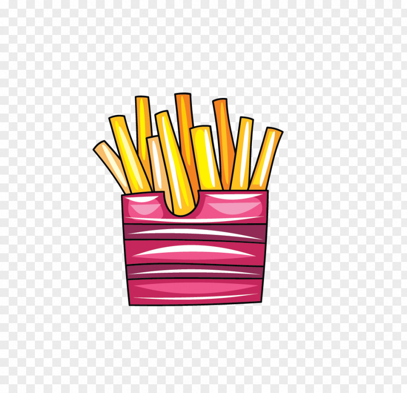 French Fries Hamburger McDonalds Take-out Fast Food PNG
