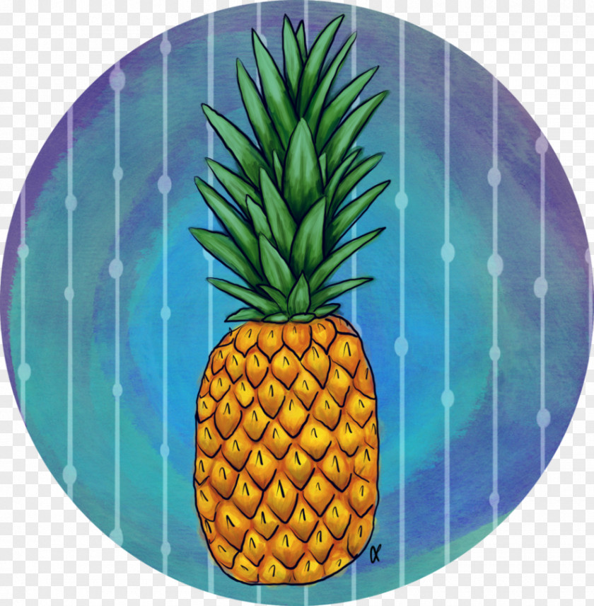 Pineapple Digital Art Drawing DeviantArt PNG