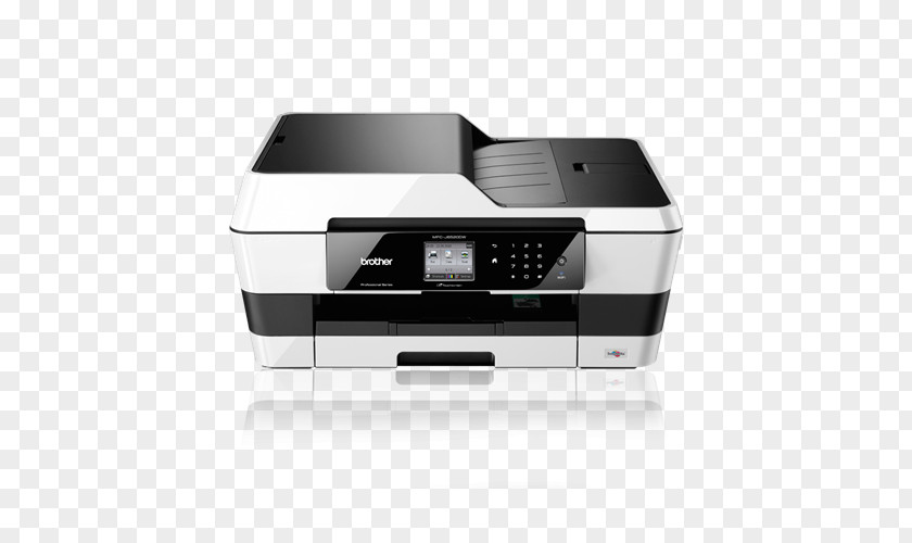 Printer Multi-function Brother Industries Inkjet Printing Image Scanner PNG