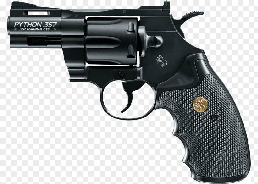 Ruger Gp100 .357 Magnum Colt Python Revolver Cartuccia Air Gun PNG