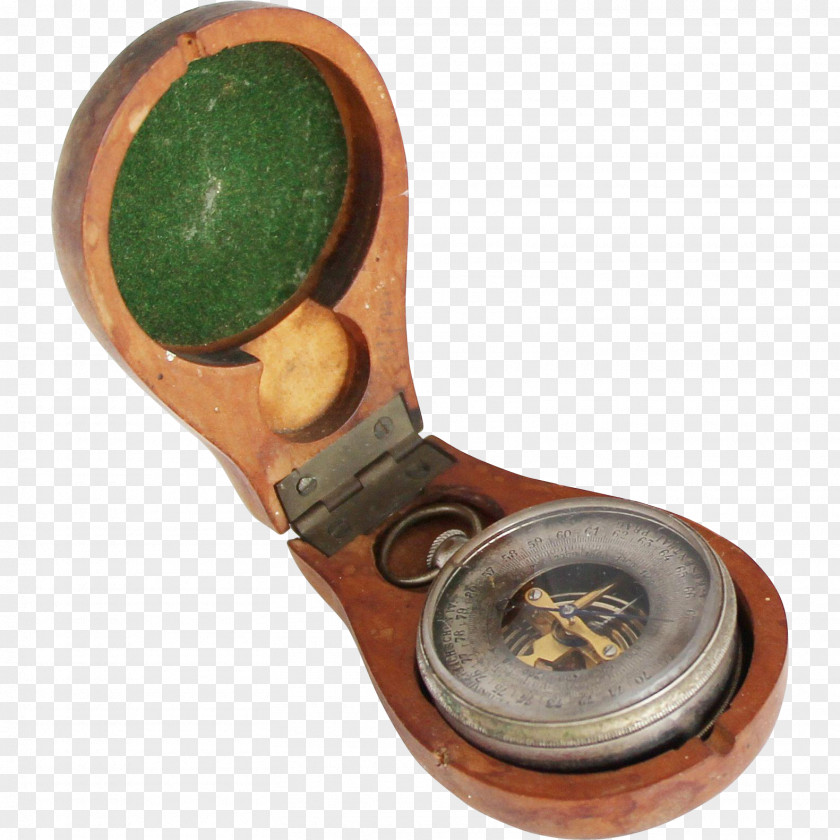 Barometer 1890s Altimeter Clock Antique PNG