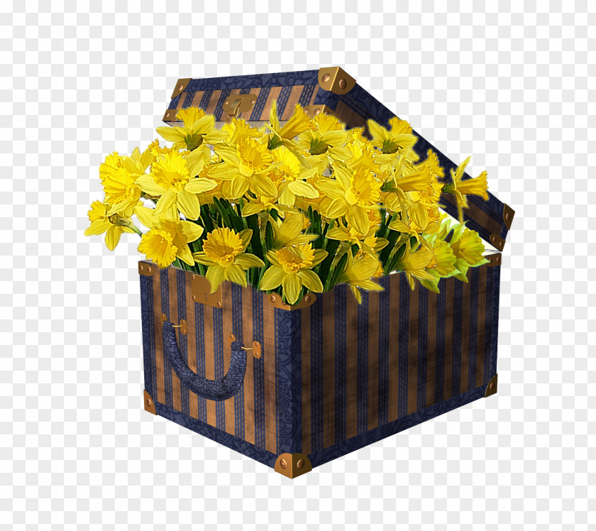 Beauty Festival Floral Design Box Gift Flower PNG