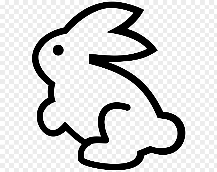 Rabbit Leporids Easter Bunny Clip Art Coloring Pages PNG
