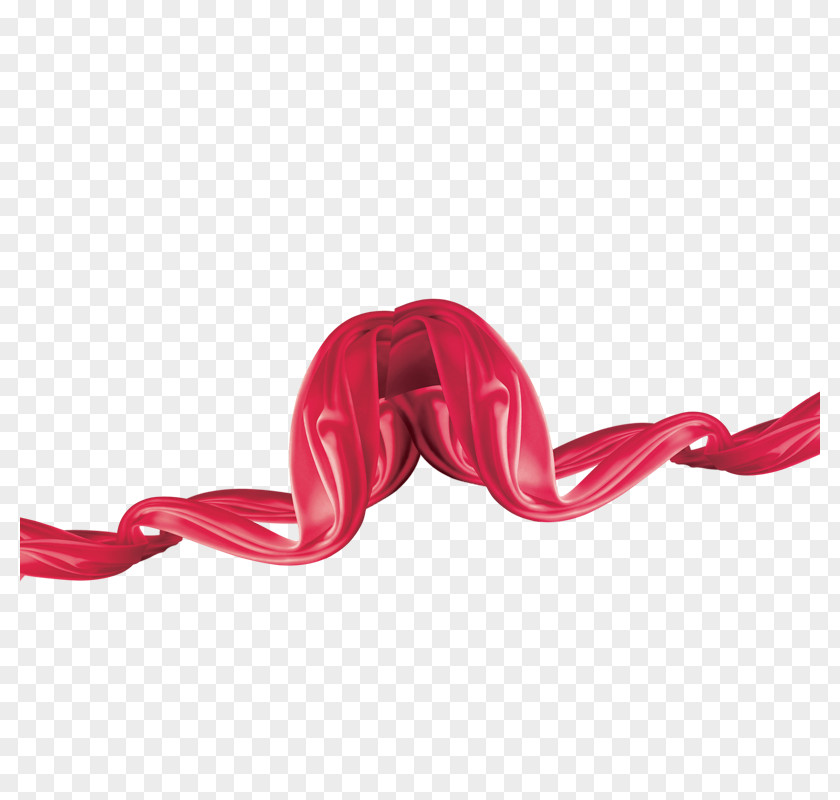 Red Ribbon Textile Icon PNG