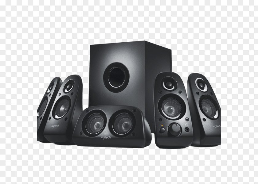 Sound System Logitech Z506 5.1 Surround Loudspeaker Stereophonic PNG