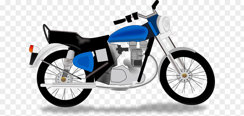 Motorcycle Clip Art Image Honda Motor Company Vector Graphics PNG